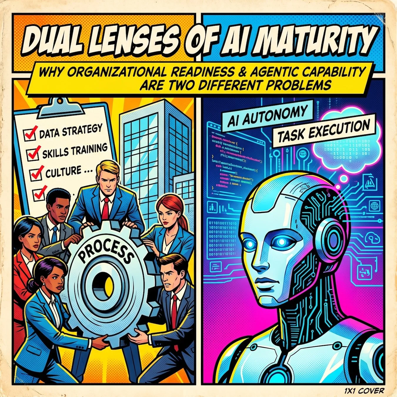 Dual Lenses of AI Maturity: Why Organizational Readiness and Agentic Capability Are Two Different Problems