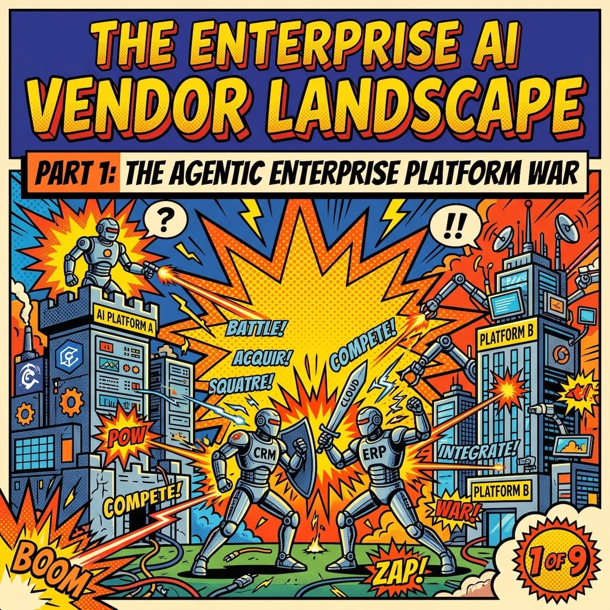 The Agentic Enterprise Platform War