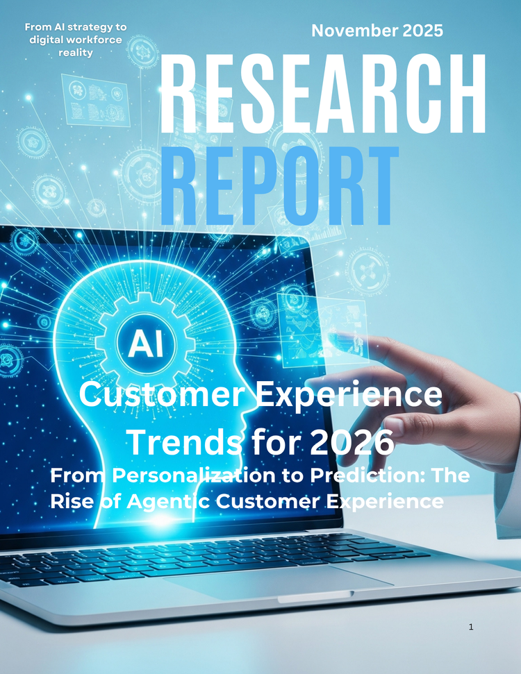Customer Experience Trends for 2026 — Arion Research LLC