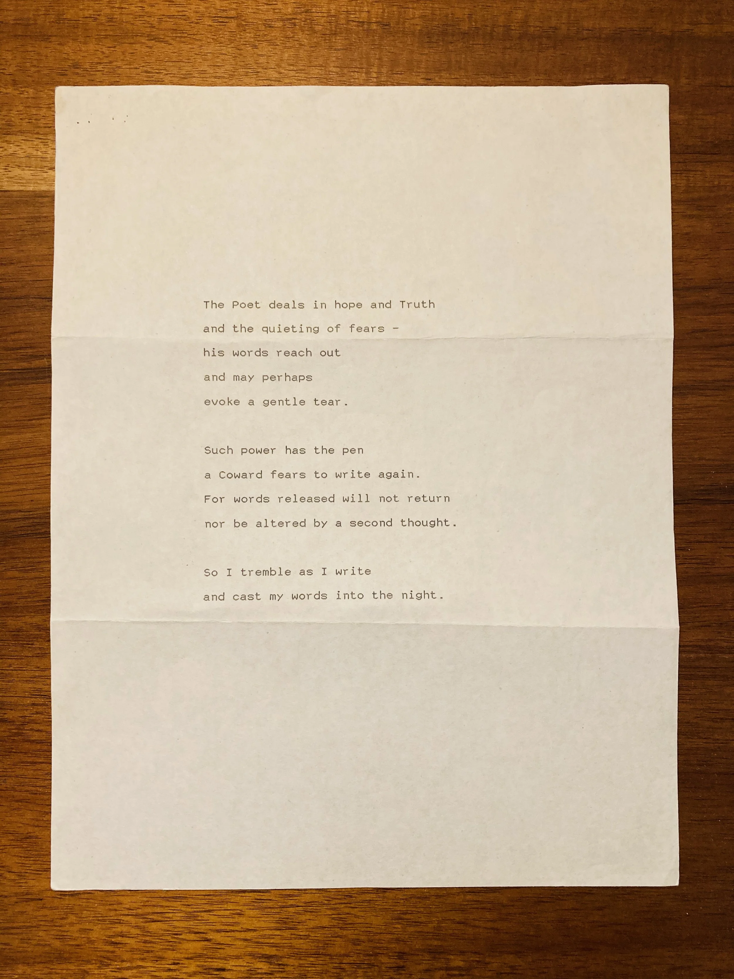 The Poet by Norman Weissman