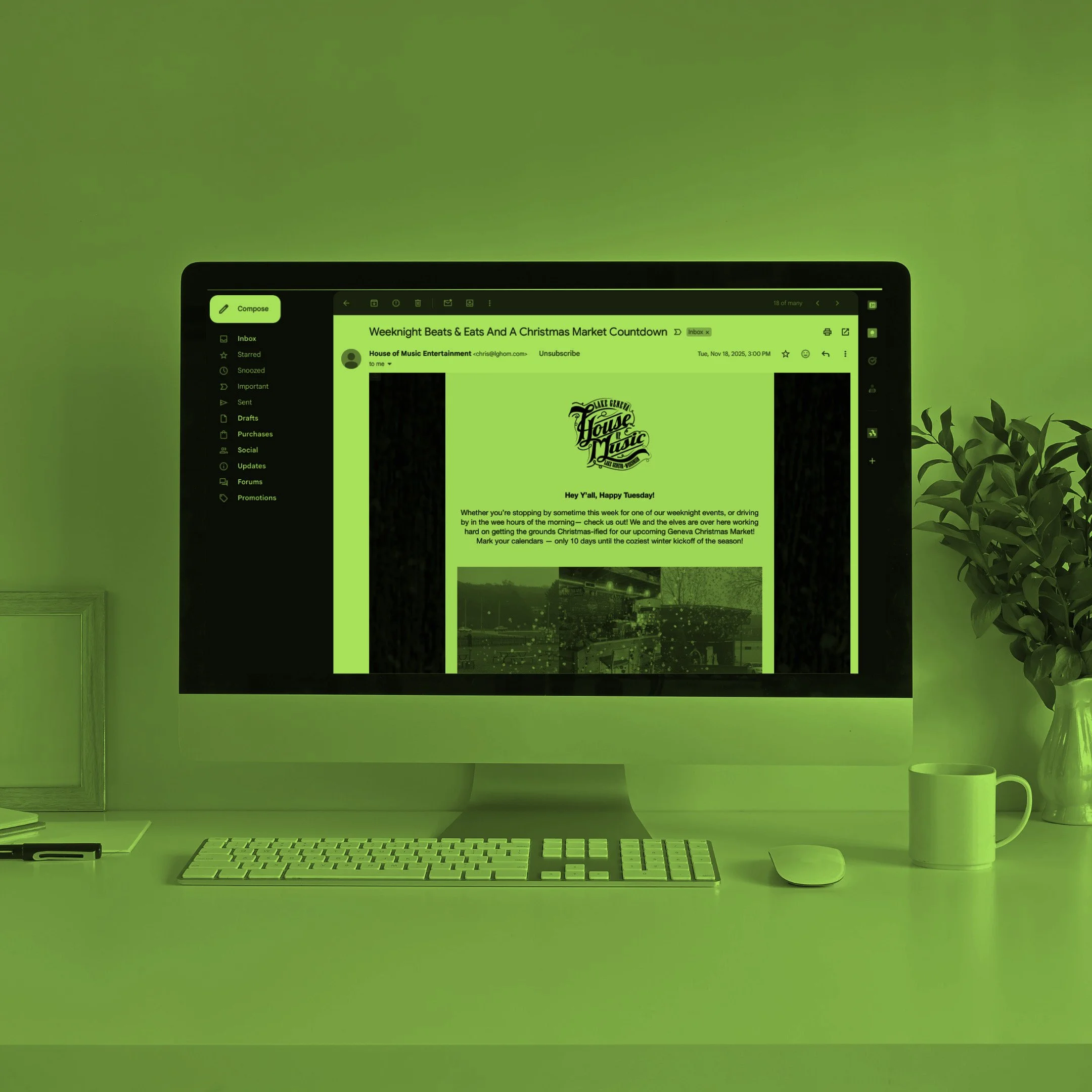 Newsletter &amp; Editorial Production (Venue)