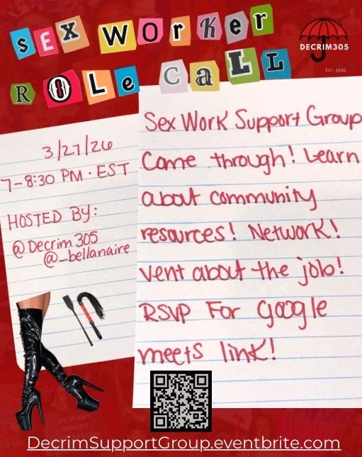 Sex work support group 