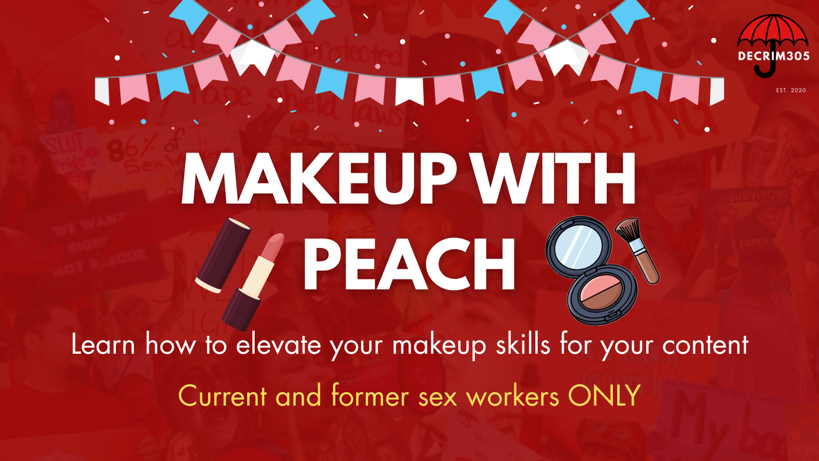 Makeup with Peach 