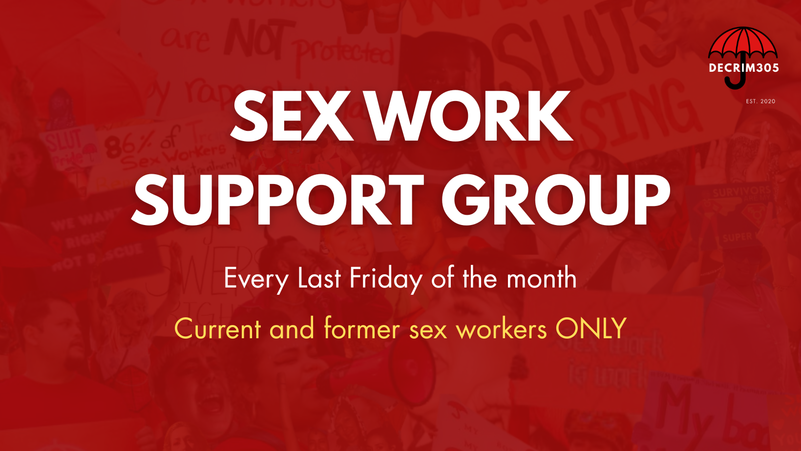 Sex work support group