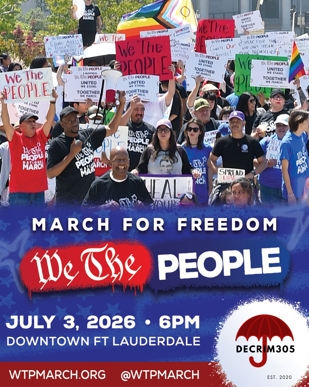 We the People march 