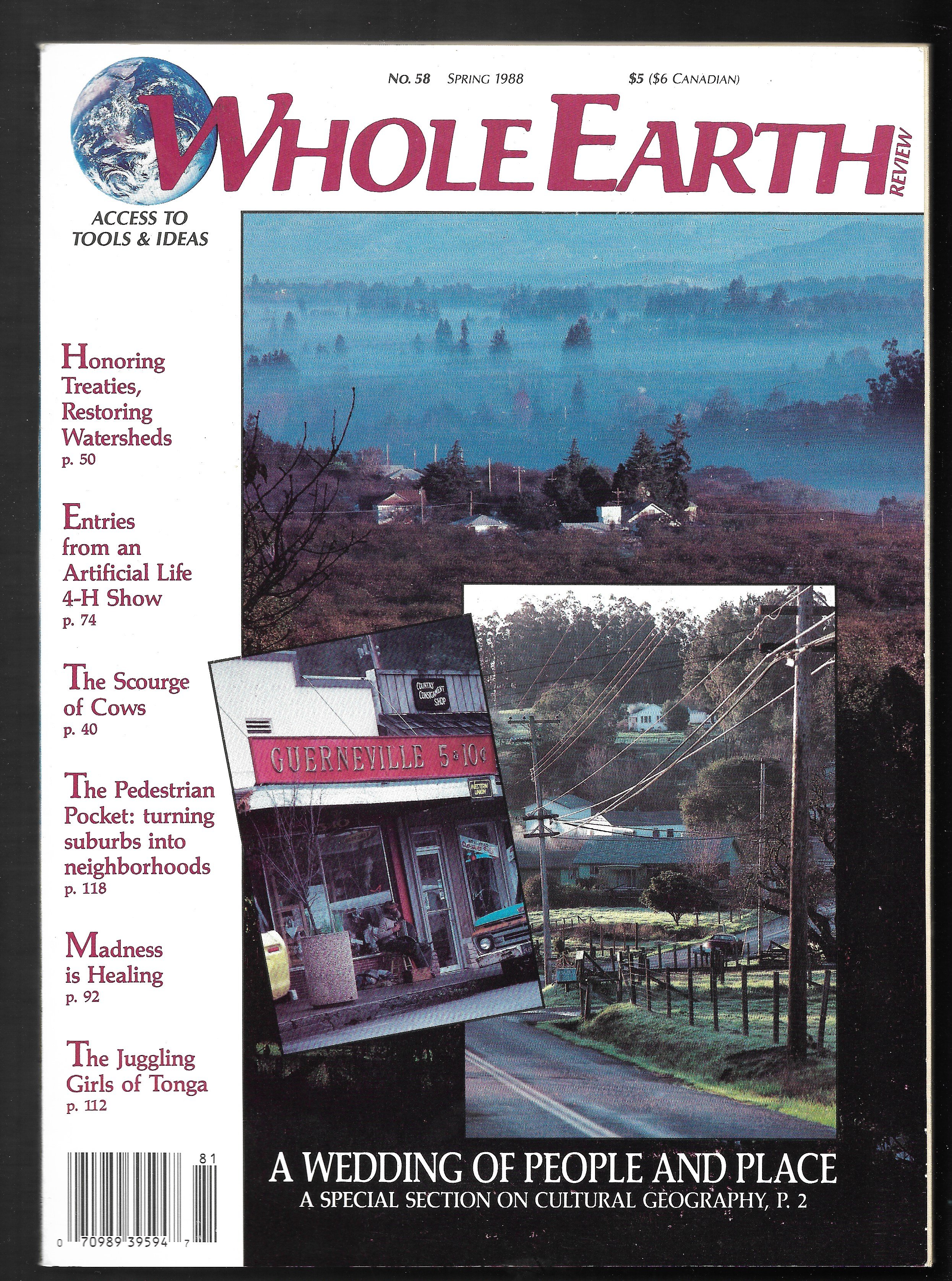 Whole Earth Review, Issue #58 Spring 1988