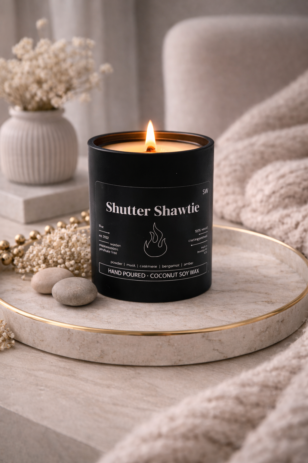 Shutter Shawtie Candle (10oz)