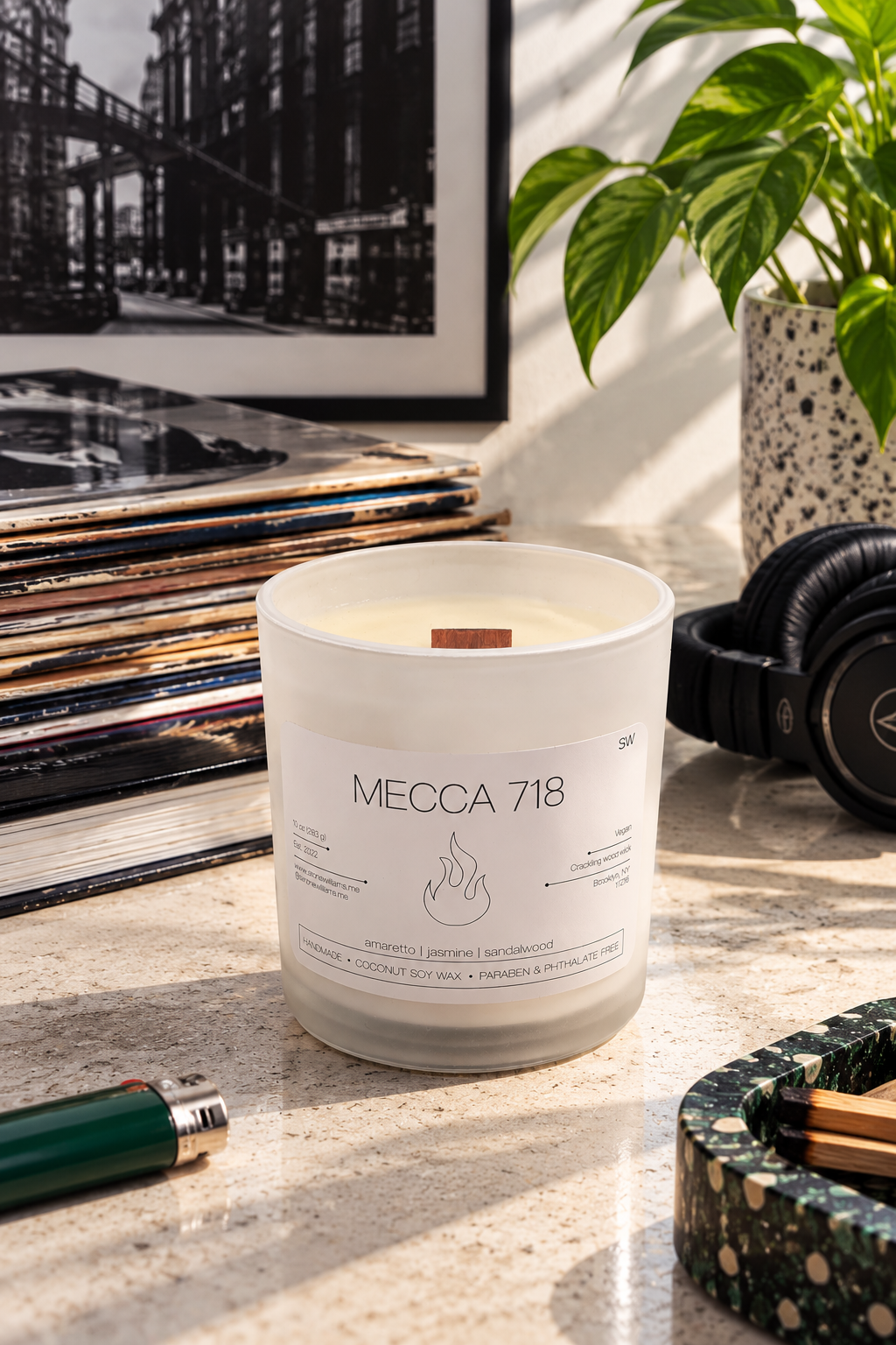 Mecca 718 Candle (10 oz)