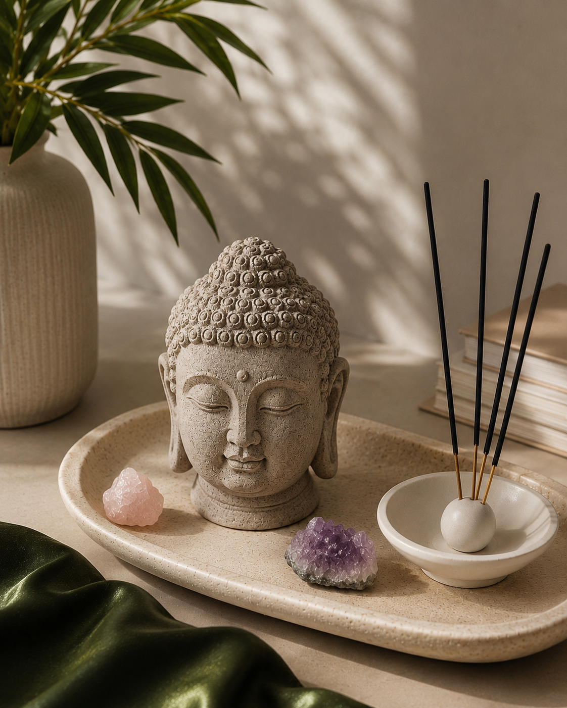 Long burning incense that smells really good.
