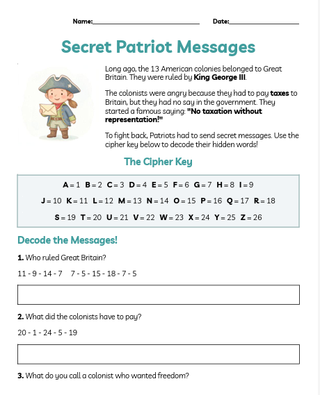 Before the American Revolution - Secret Patriot Messages