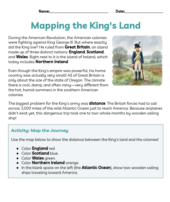 Mapping the King's Land