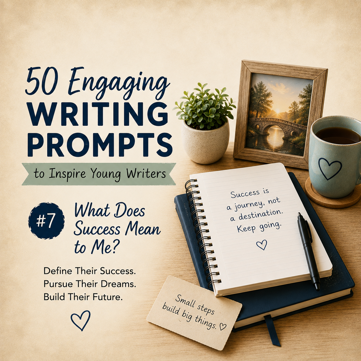 50 Engaging Writing Prompts #7: What Does Success Mean to Me?