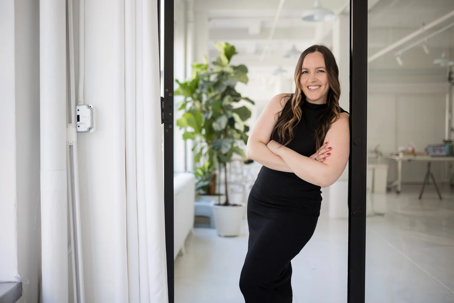 Anna Vacca, partner and NYC headshot photographer at Blue Sky's Studio