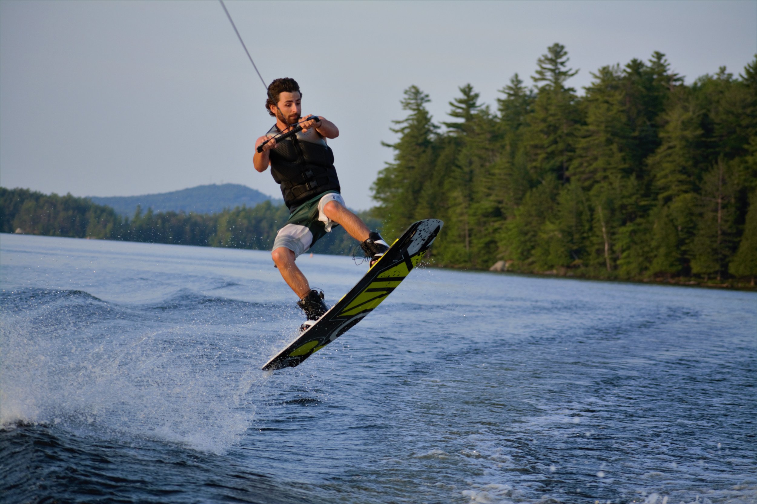Wake boarding