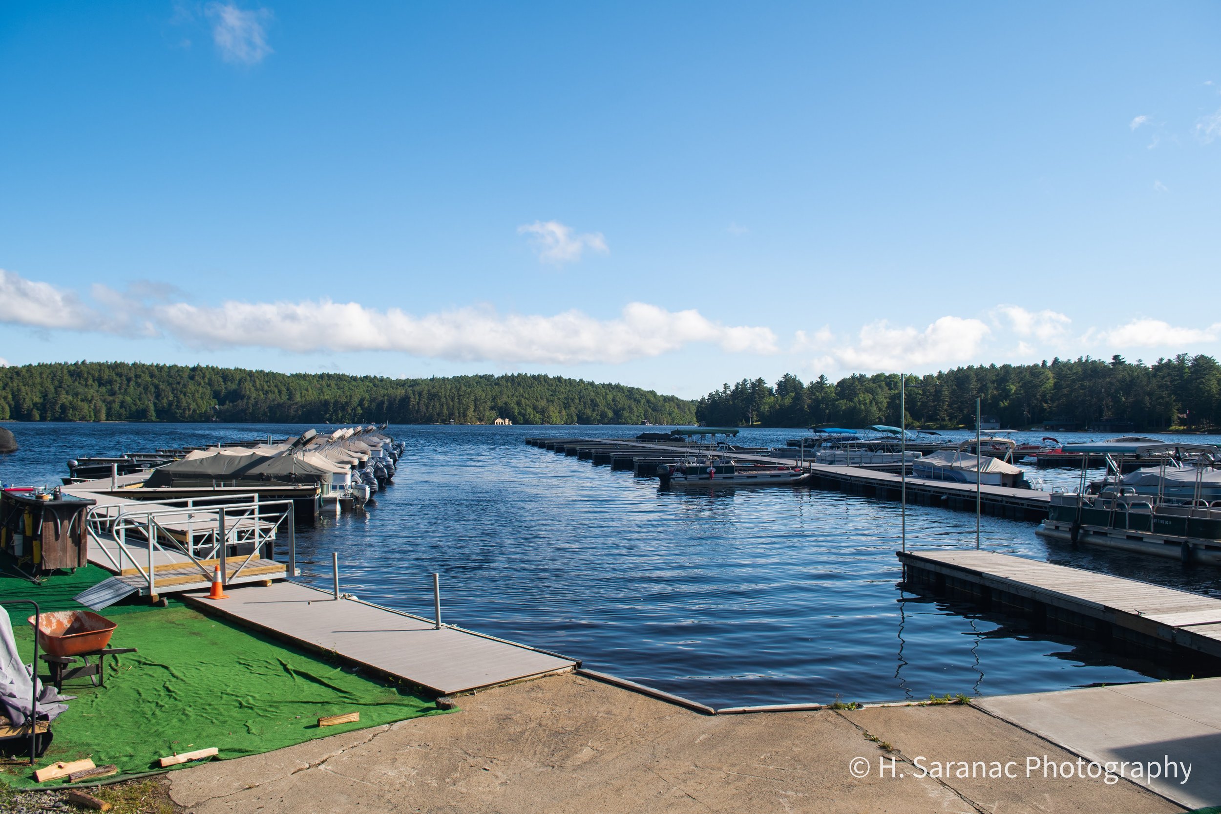Plenty of boat slips