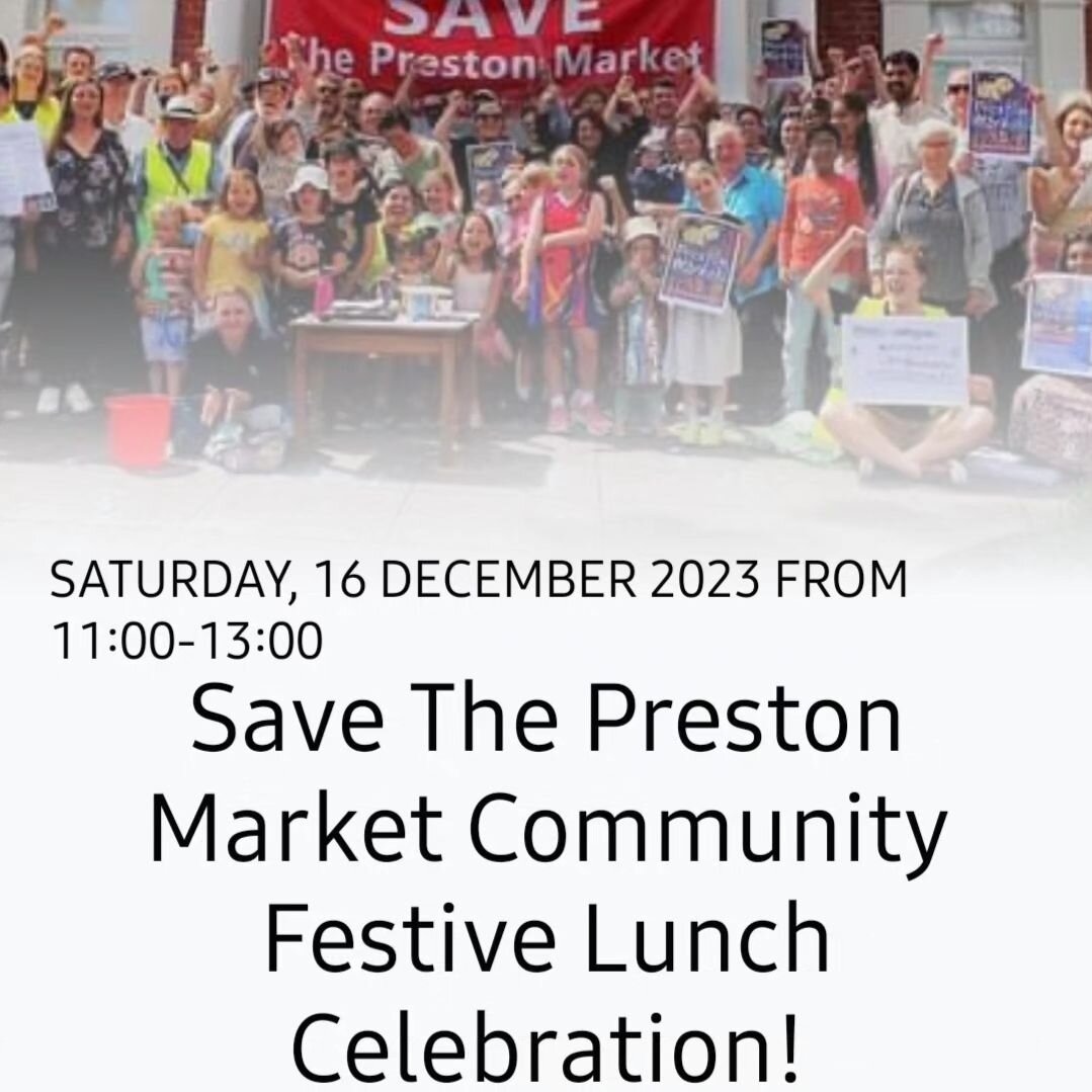 Come and join us for an end year celebration - and there is a LOT to celebrate and be proud of.  Community action and pressure has resulted in new planning controls and the traders recieving five-year leases ✊️ 
There are still battles to be fought a