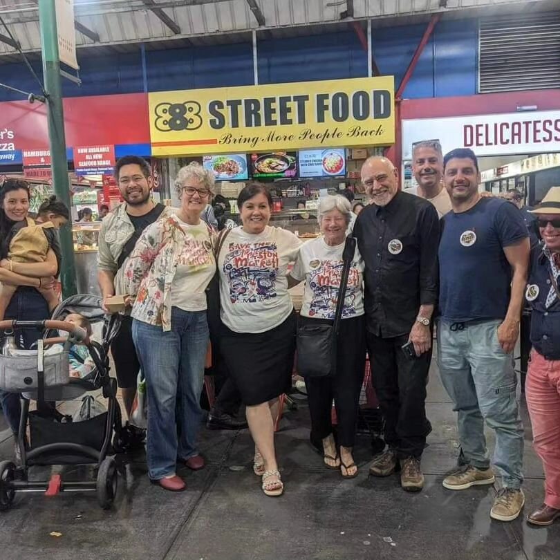 A few pics from our end of year celebration today at the market. Good to reflect on all we've achieved this year. The fight isn't over yet .  SAVE THE PRESTON MARKET!