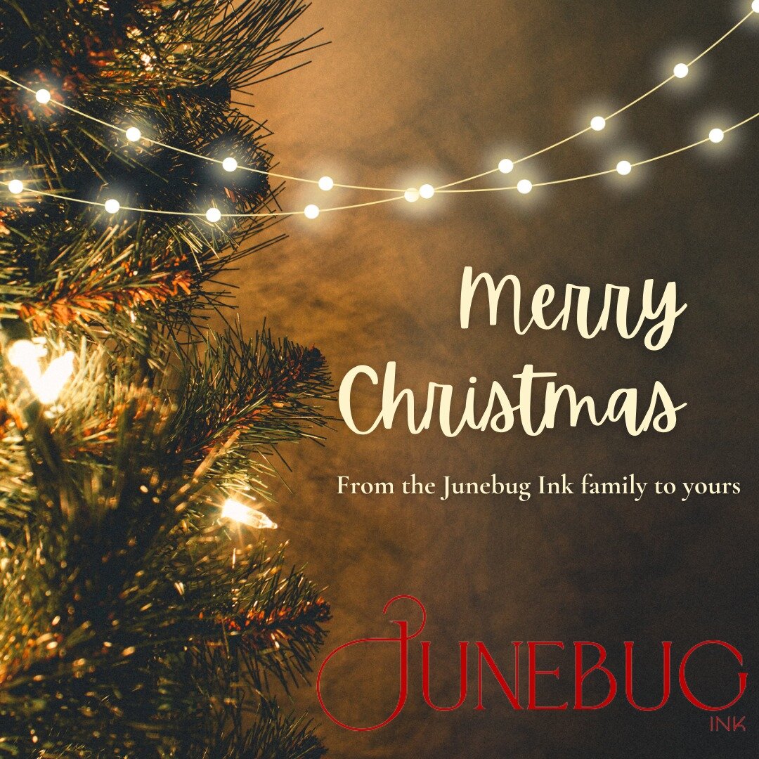 From the Junebug Ink family to yours, Merry Christmas!

 #Christmas #christmas2023