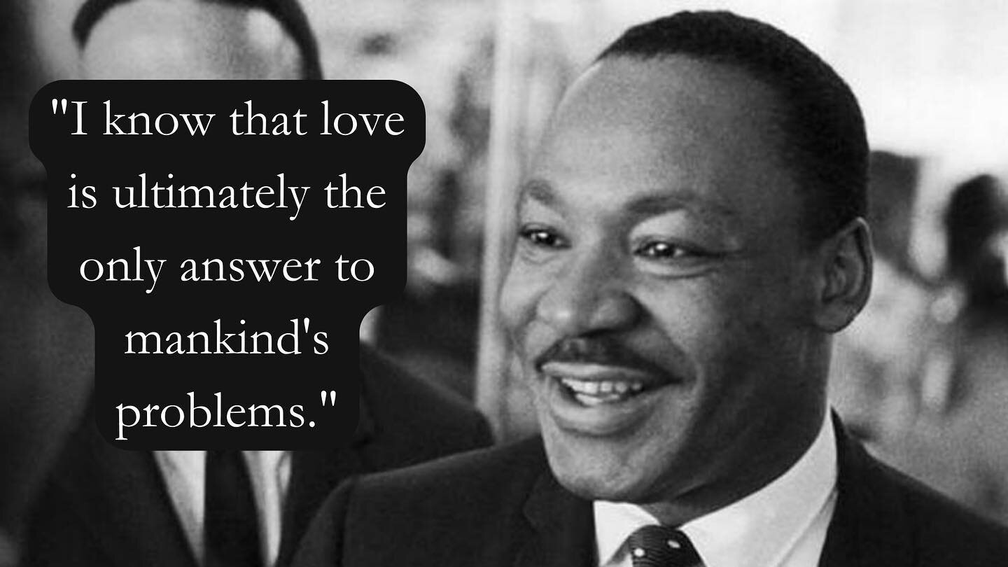 Happy Martin Luther King Day! #mlkday #loveforall #peaceforall #equalityforall #justiceforall