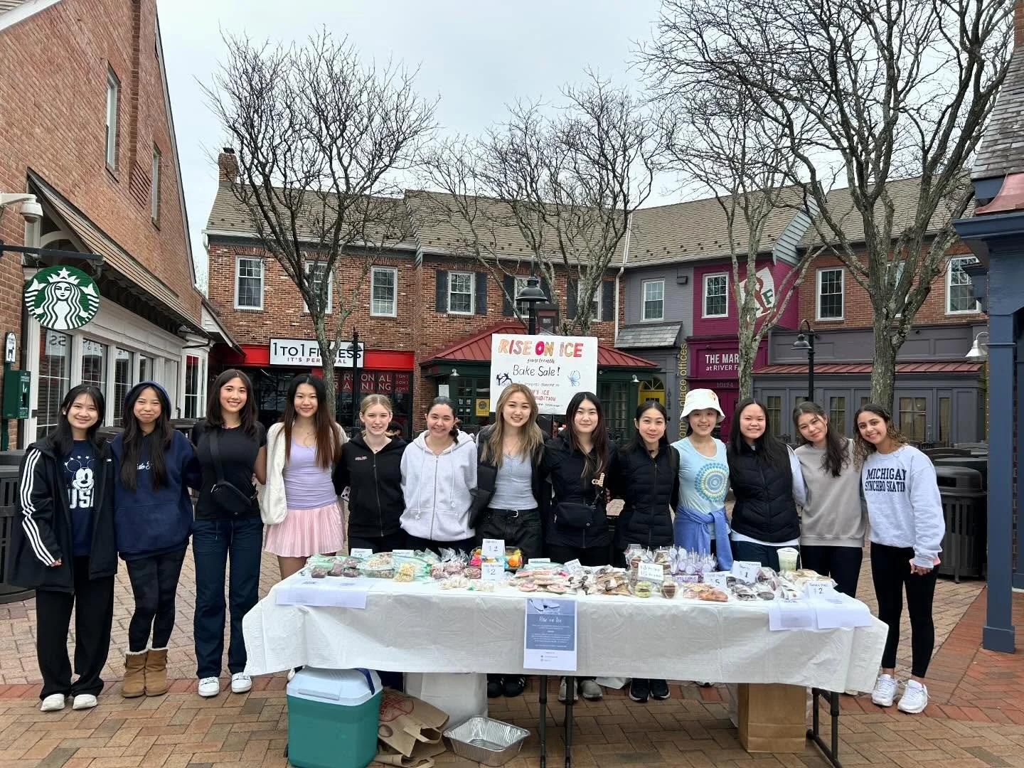 Thank you to everyone who supported our bake sale today, we had a blast!!