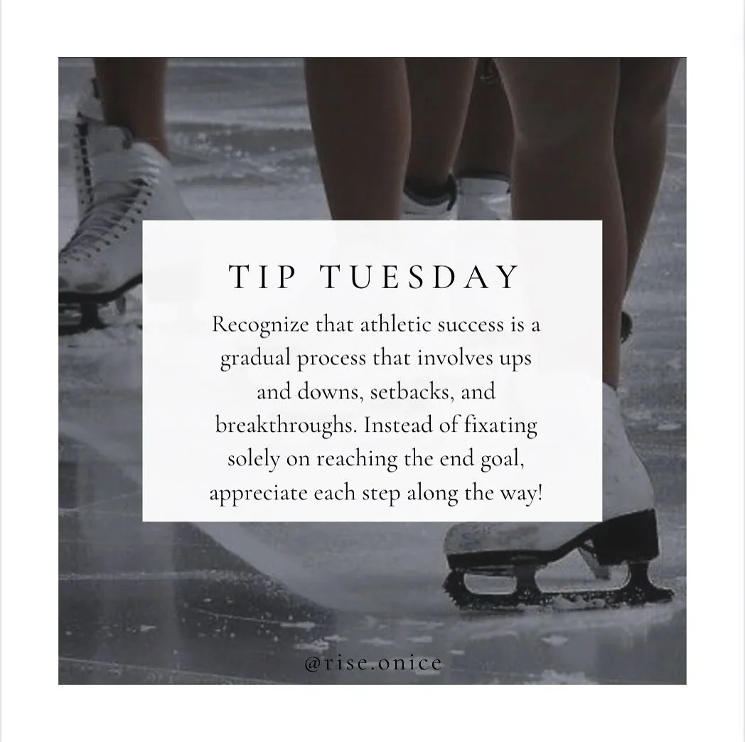 Learn to value the growth and learning experience of your skating journey :) #tiptuesday