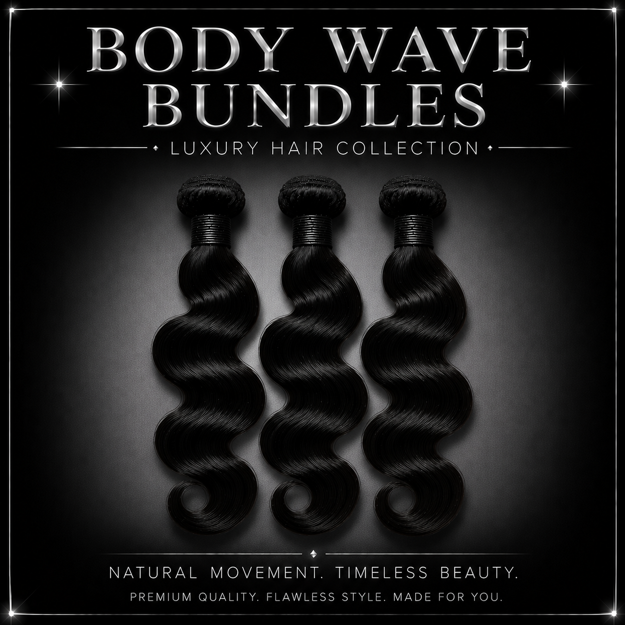 3-BUNDLE DEAL Luxe  BODY WAVE