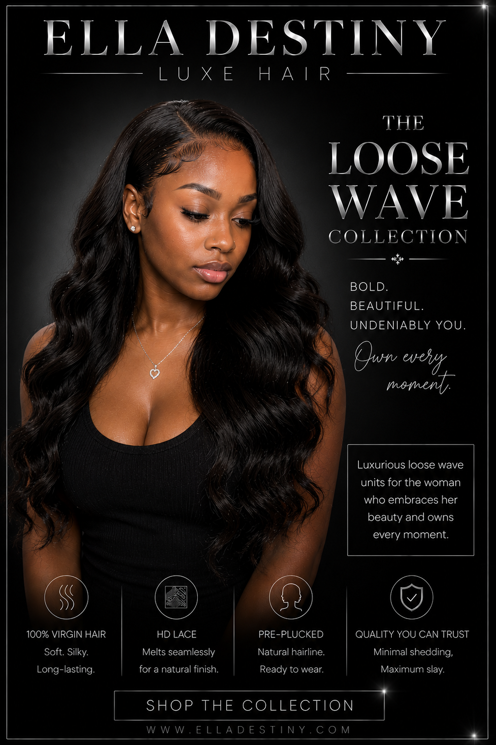 Ella Destiny Loose Wave Hair Collection