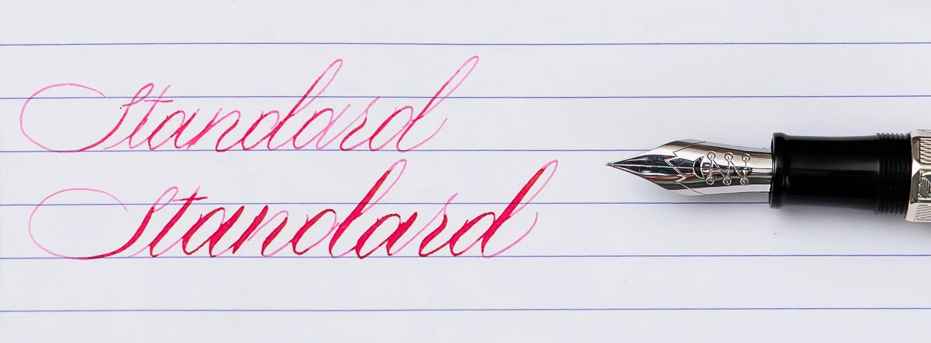 Majohn steel flex nib and its writing sample