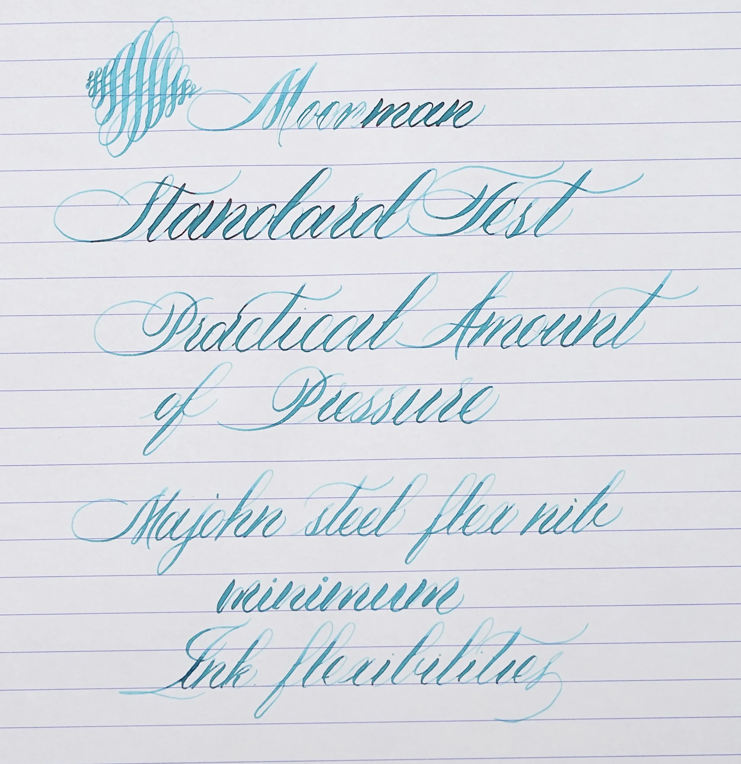 Majohn Moonman steel flex nib review | Best beginner flex nib | most affordable beginner flex nib | maximum flex