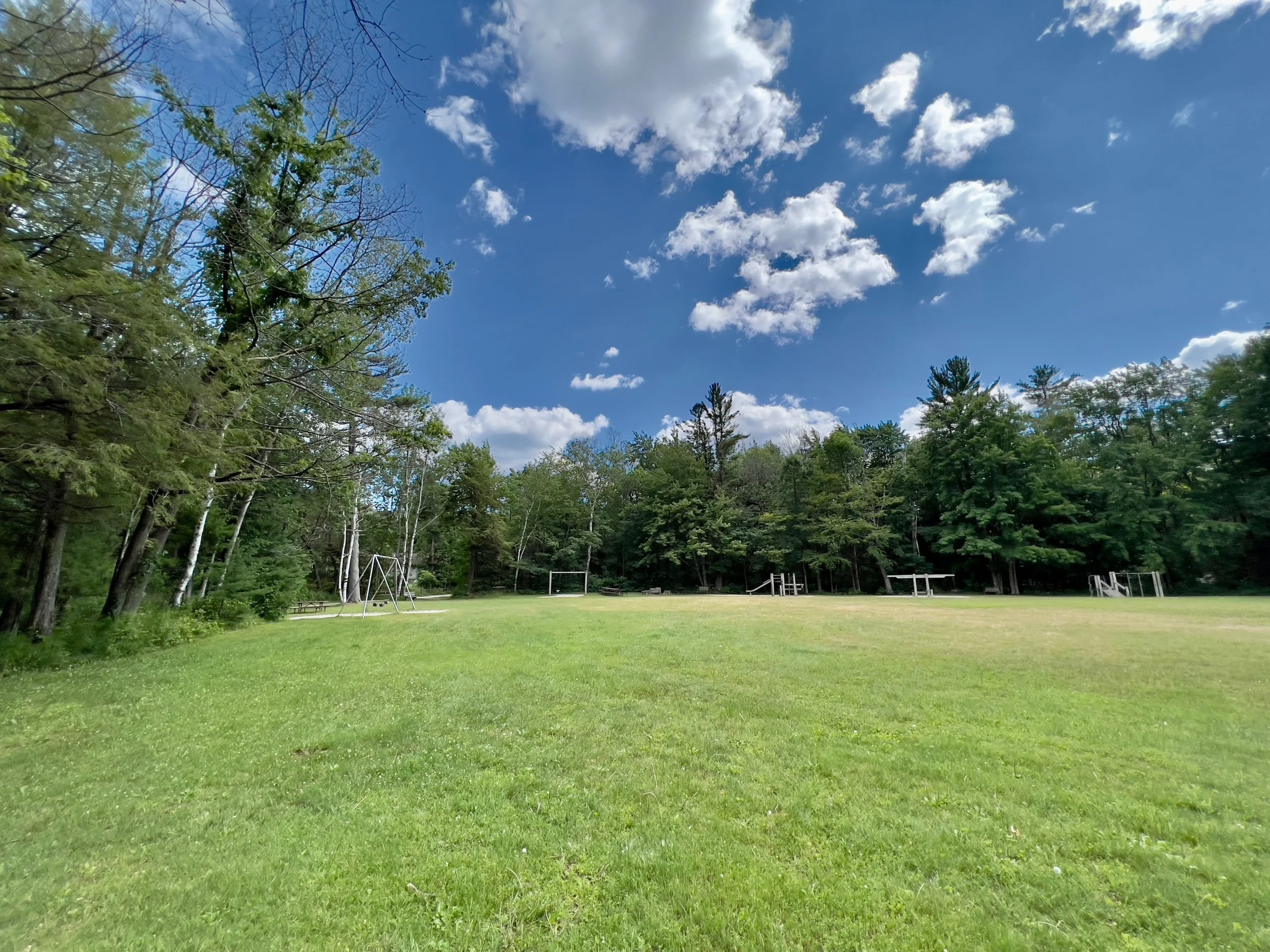 Playground along the trail