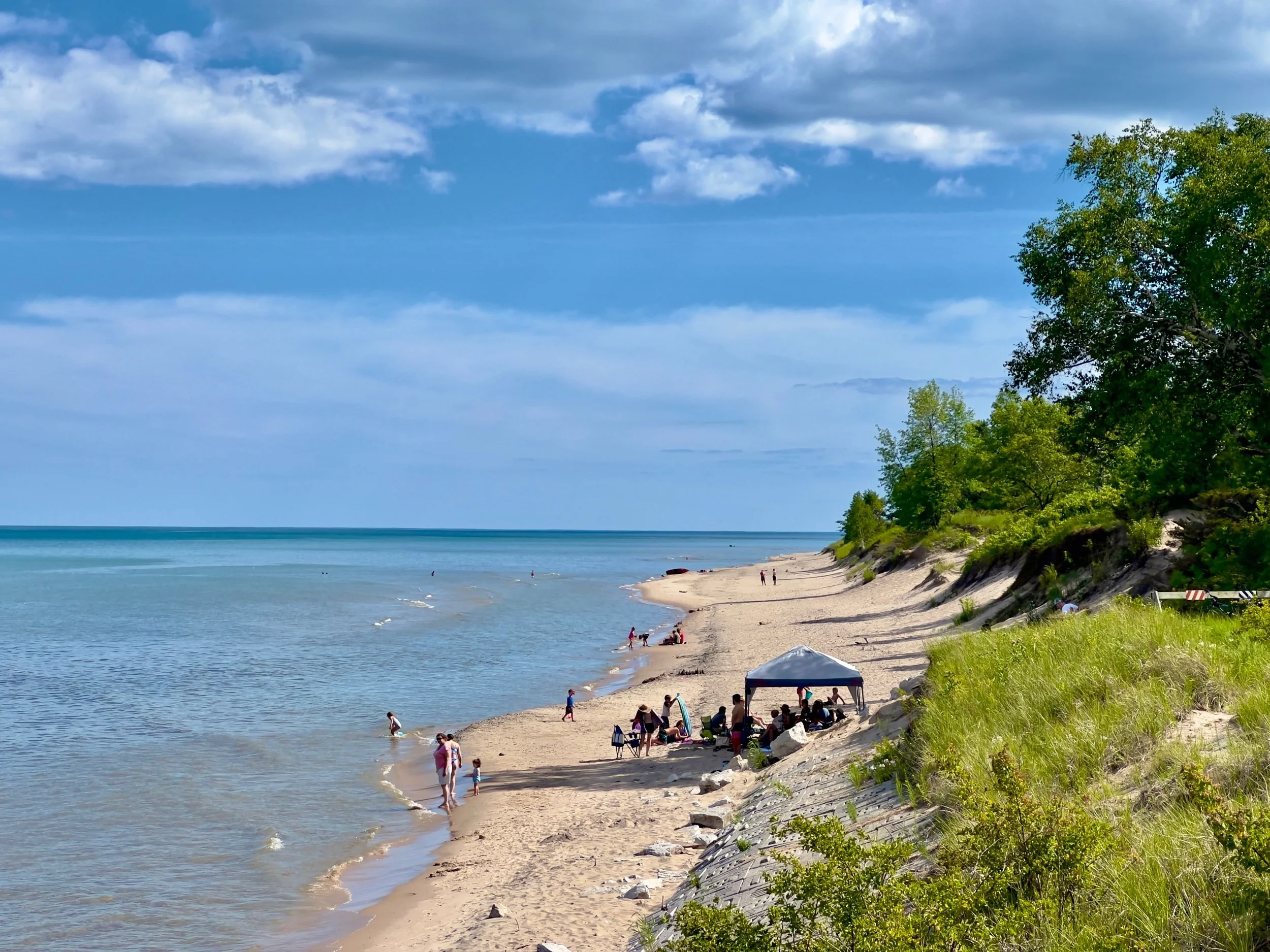Beach looking South