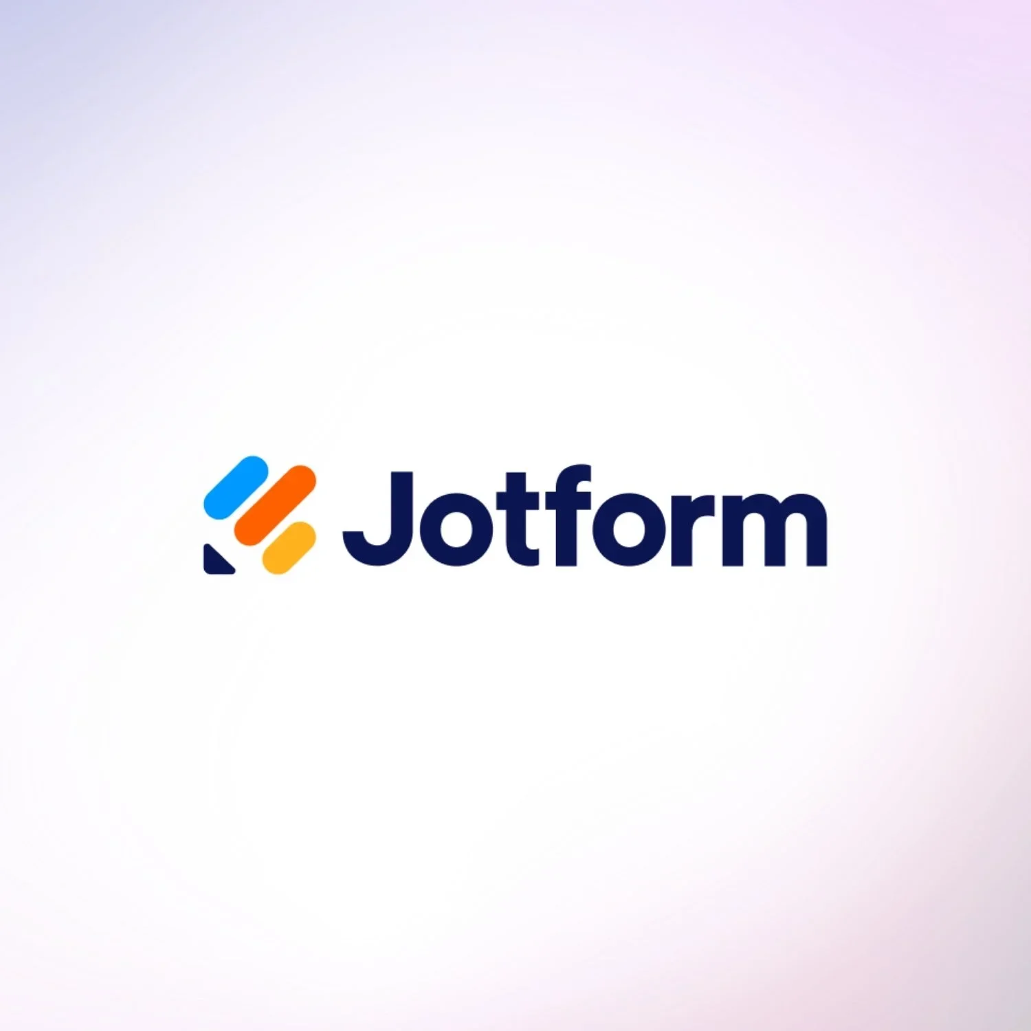 Jotform logo with colorful icon and company name on white background