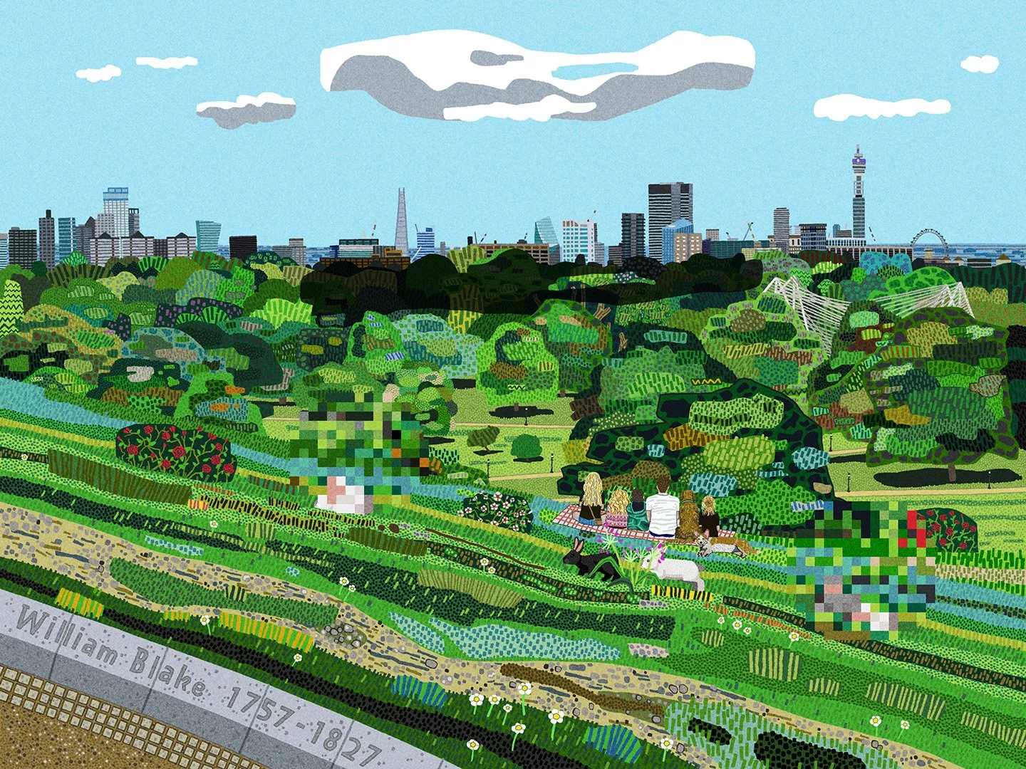 Goyong, Family, 2025, Mixed media