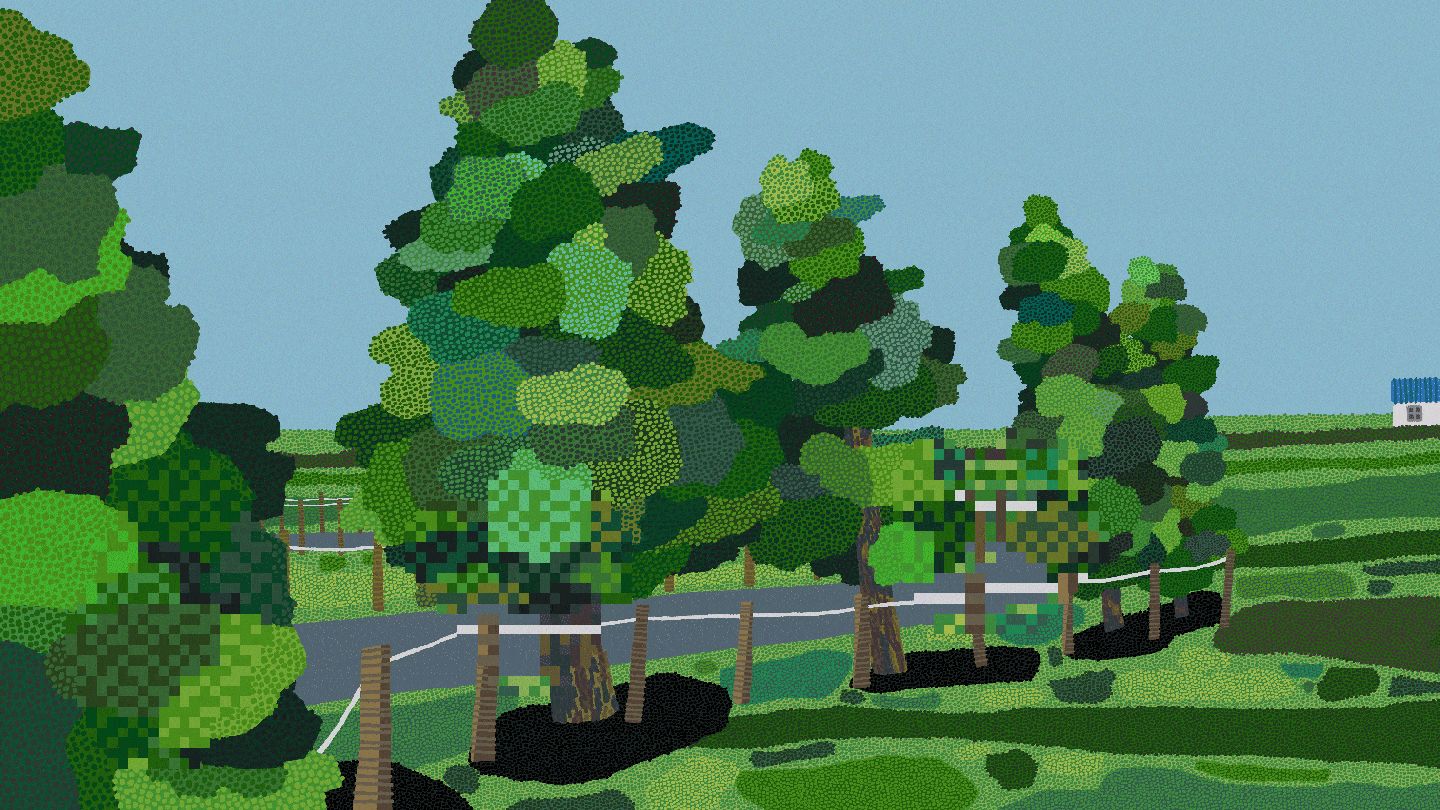 Goyong, Road, 2023, Mixed media