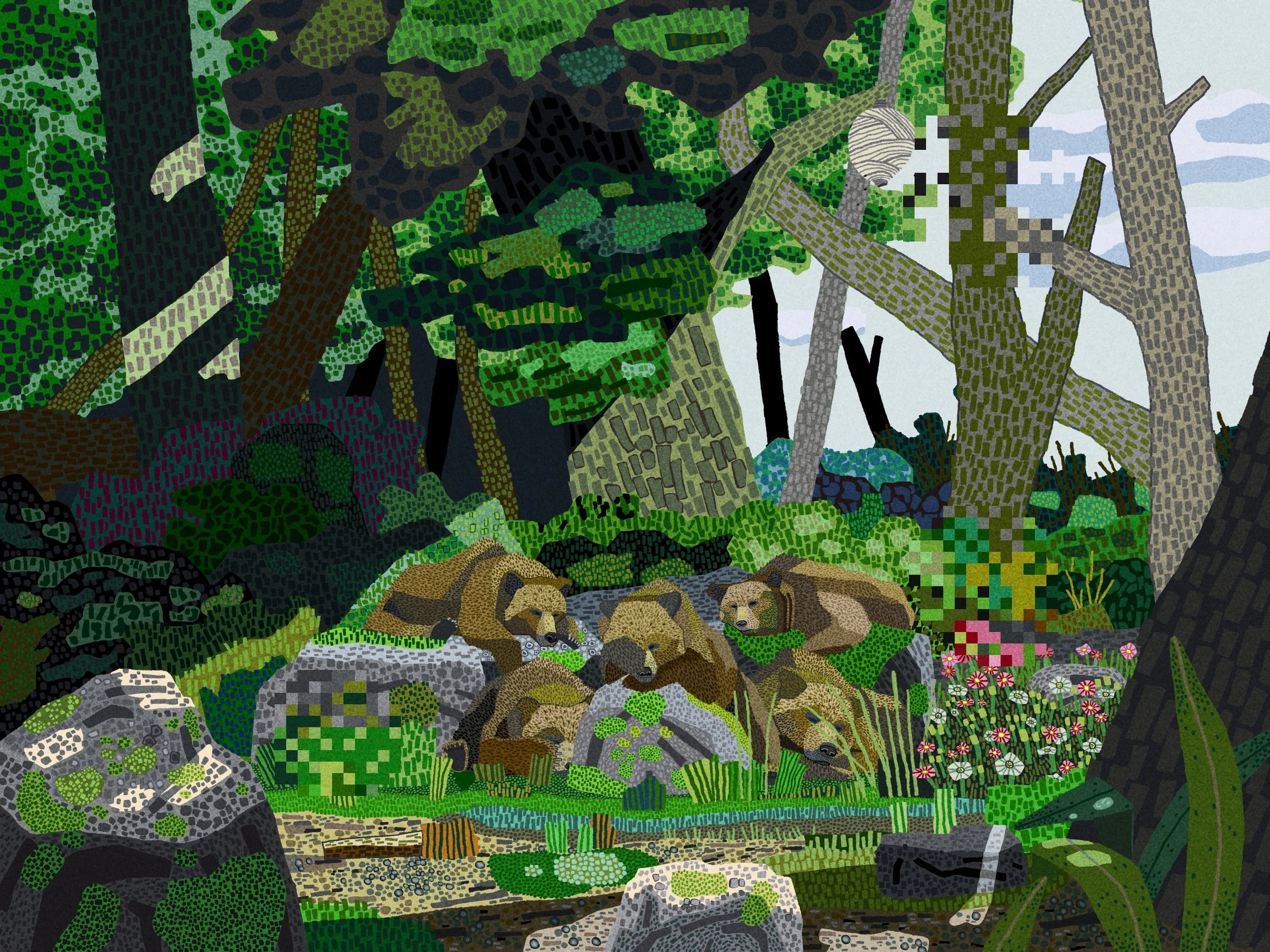 Goyong, Nap, 2024, Mixed media