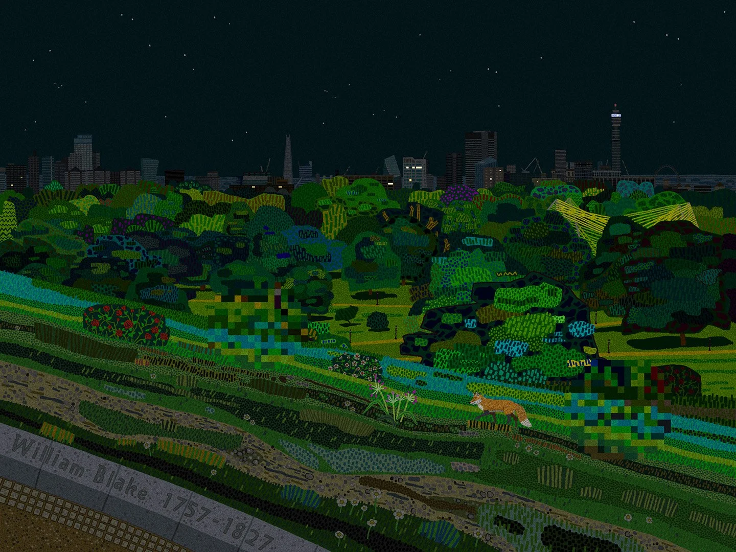 Goyong, Solitude, 2025, Mixed media