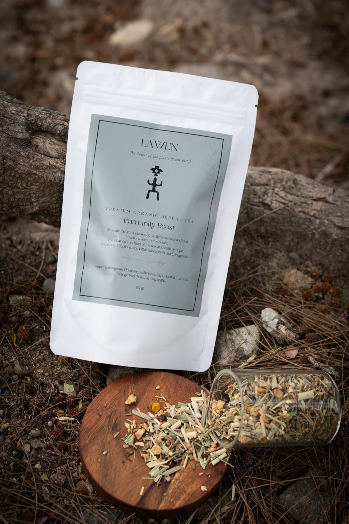 Lawen Immunity Boost herbal tea.
