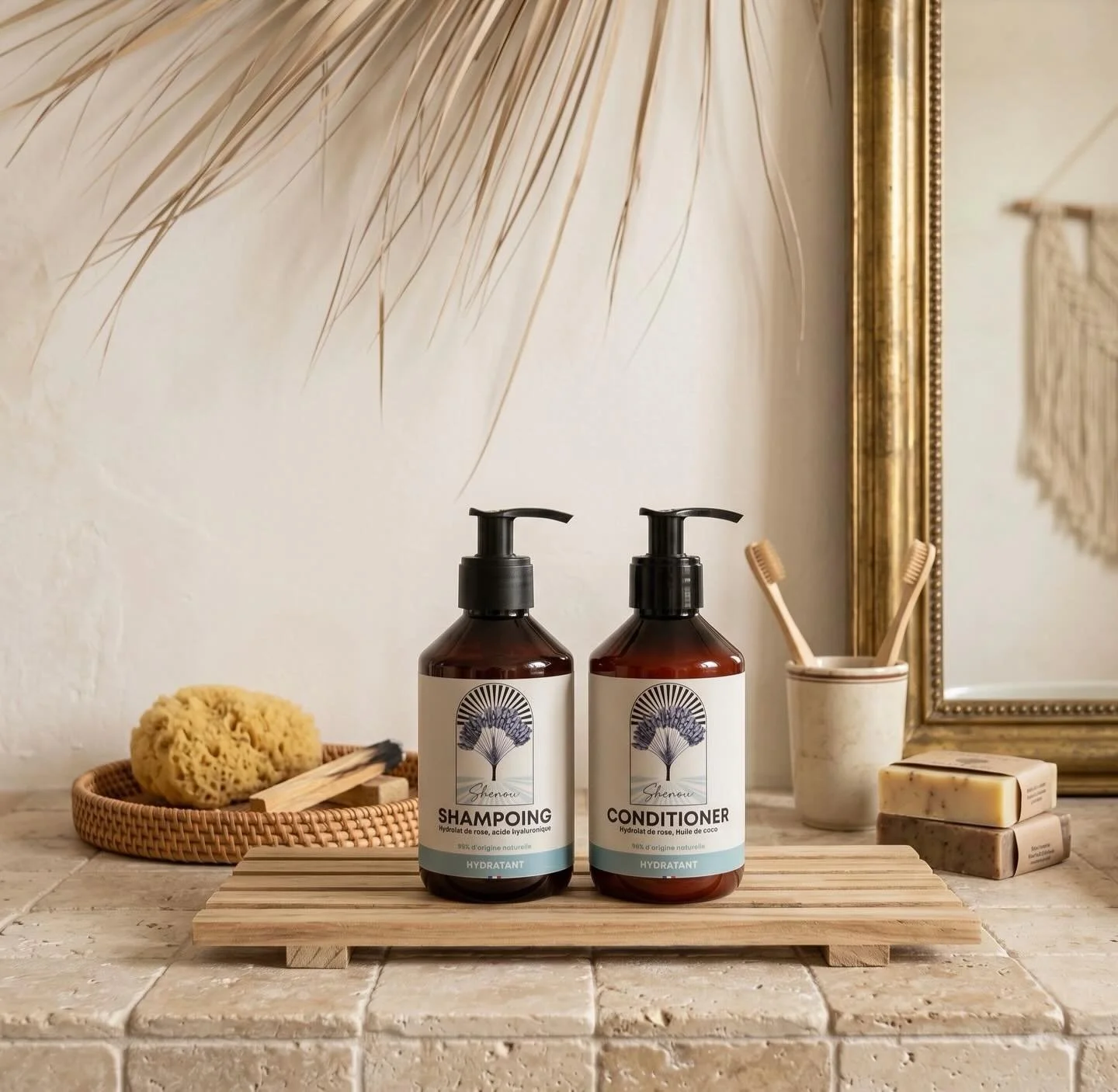✨ Duo Hydratation Intense &ndash; SHENOU ✨ 

Offrez &agrave; vos cheveux une v&eacute;ritable infusion d&rsquo;hydratation avec notre duo signature 💧 

🇫🇷 Imagin&eacute;s et fabriqu&eacute;s en France, nos soins SHENOU sont formul&eacute;s avec 98