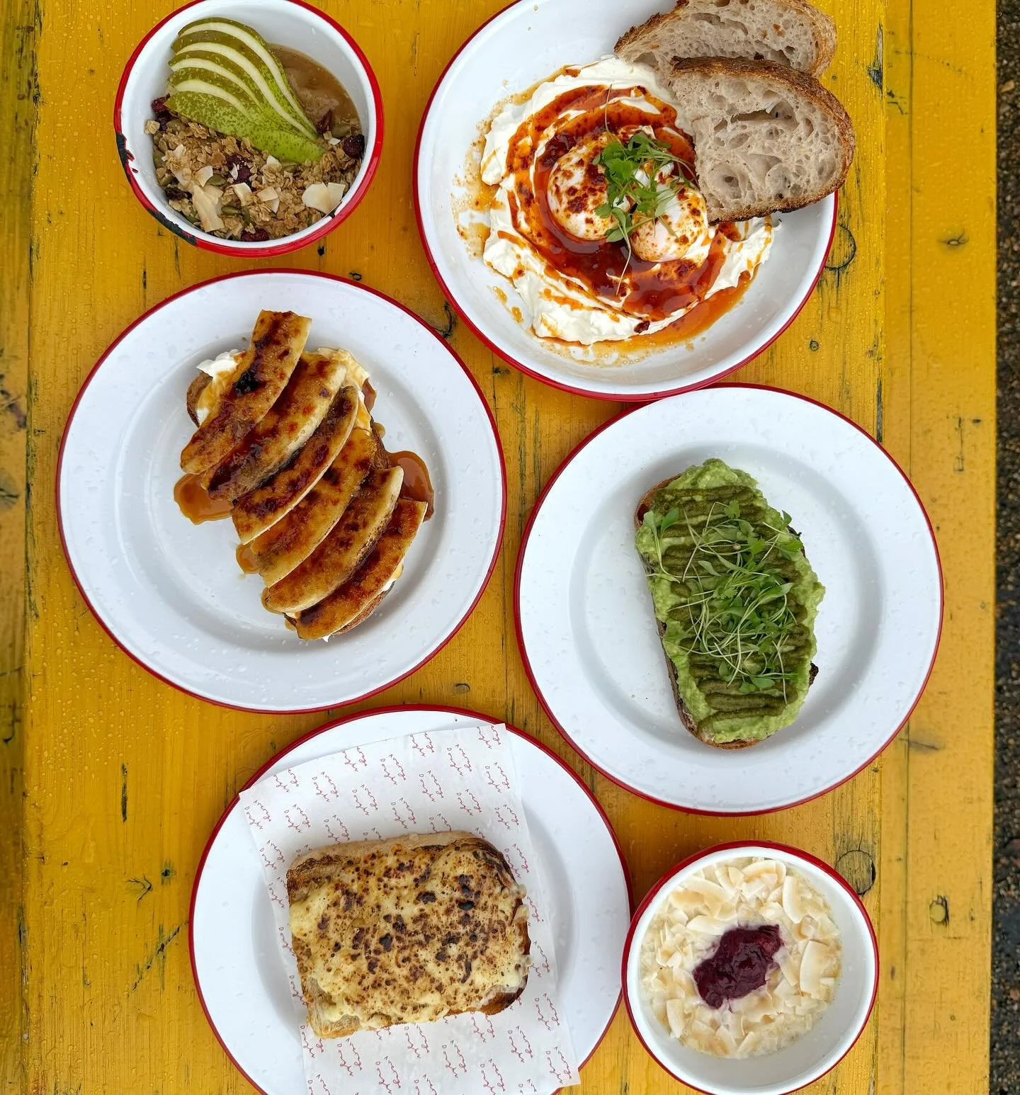 IT&rsquo;S ONLY THE 5TH NOVEMBER AND WE&rsquo;VE ALREADY MANAGED TO TAKE PHOTOS OF OUR NOVEMBER BREAKFAST MENU CAN YOU FAWKING BELIEVE IT!!!!!!

BREAKFAST SERVED 8-11AM WEDNESDAY TO FRIDAY AND 8-10:30AM SATURDAY AND SUNDAY

SOURDOUGH TOAST* 
Jam, mar