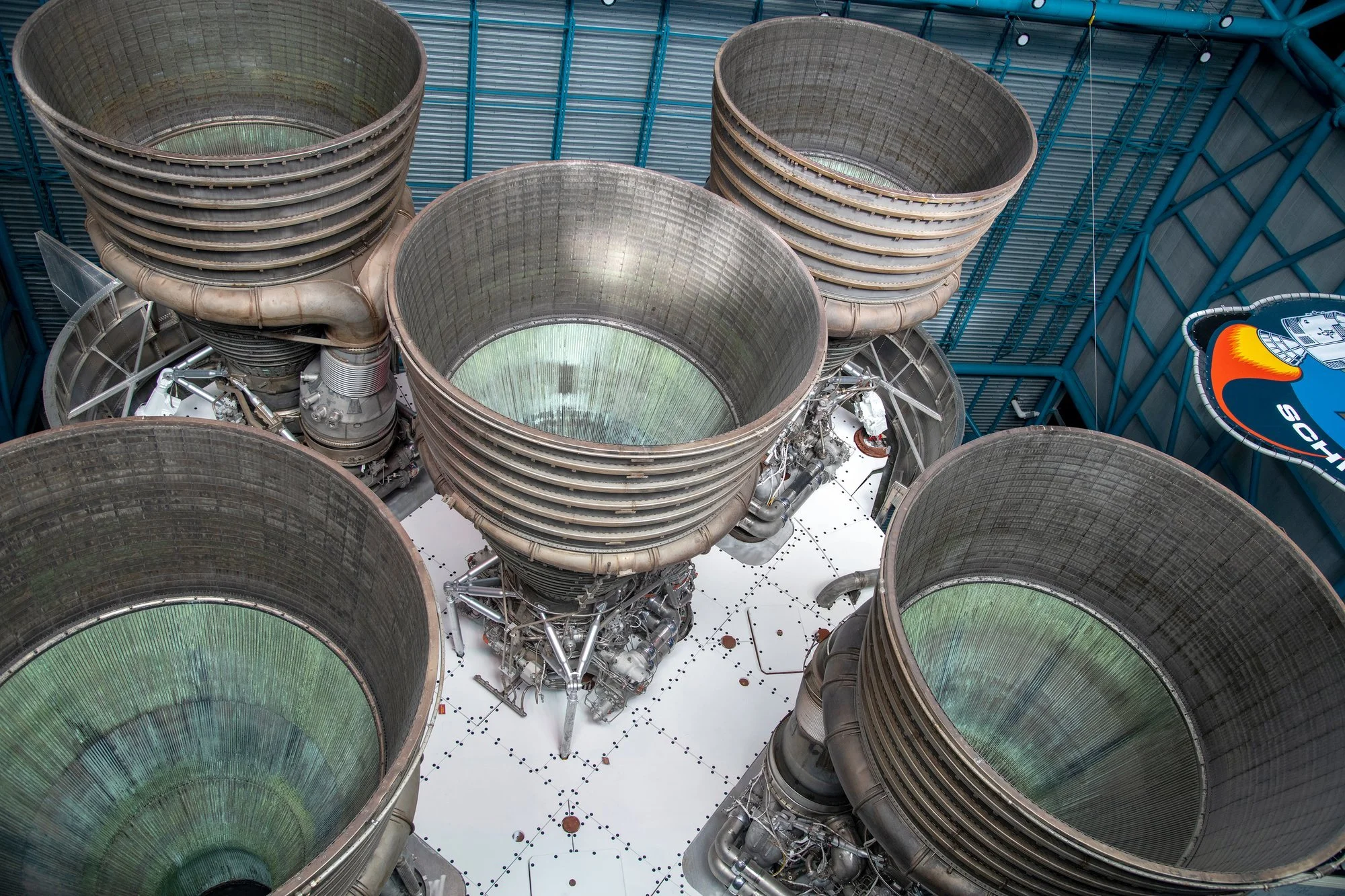 MMD_6240 · Saturn V engines, Apollo/Saturn V Center, Kennedy Space Center, Florida