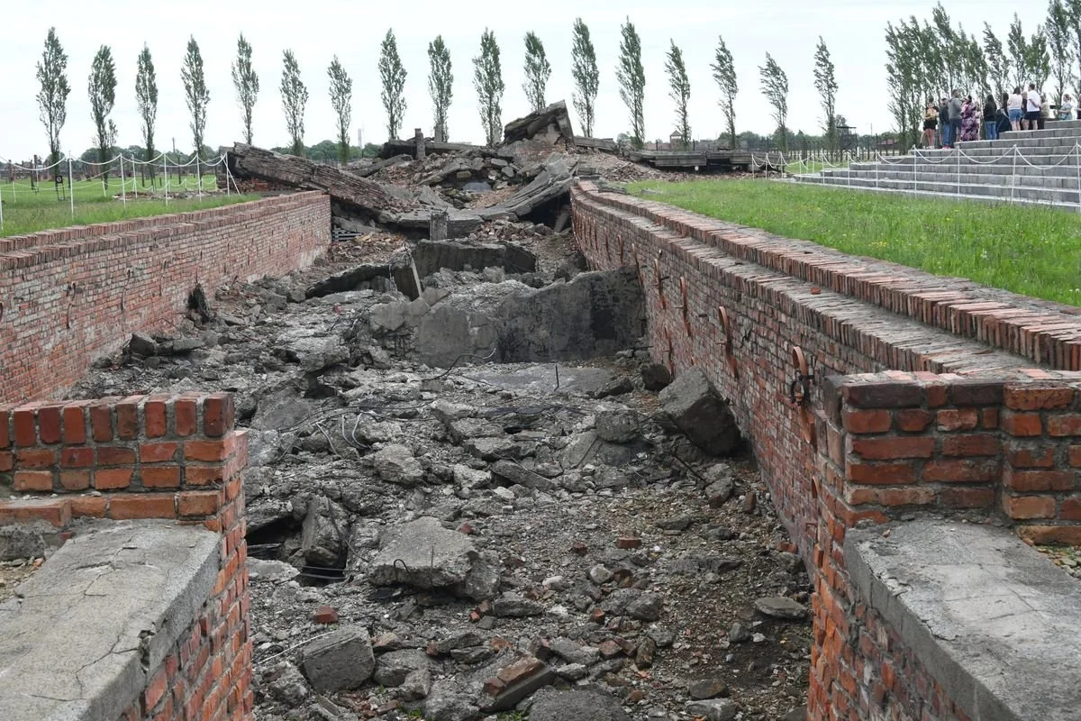 MAC_5574 · Crematorium ruins, Auschwitz-Birkenau, Poland