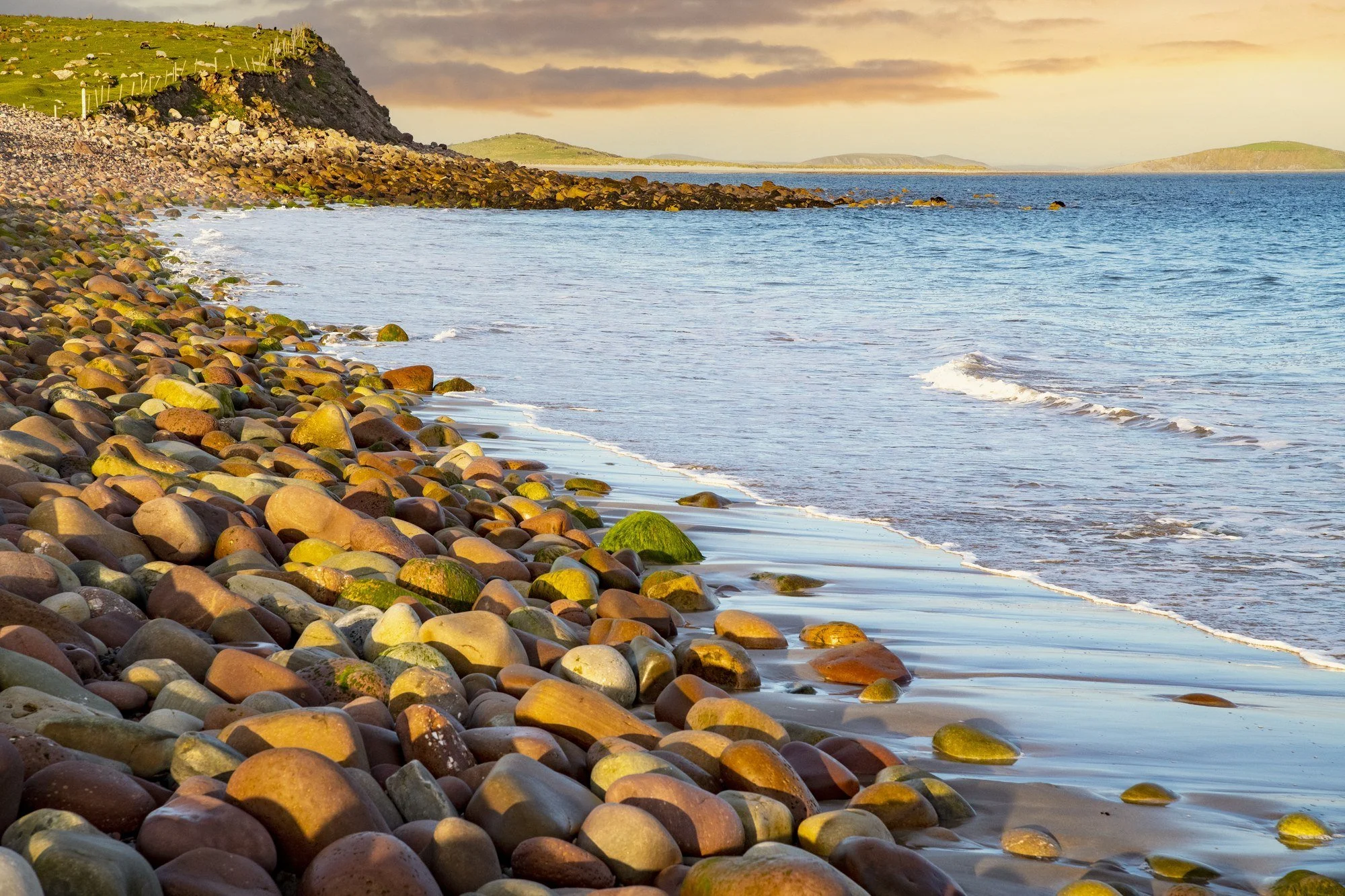 MMD_6546 · Mulranny beach at sunset, Co. Mayo