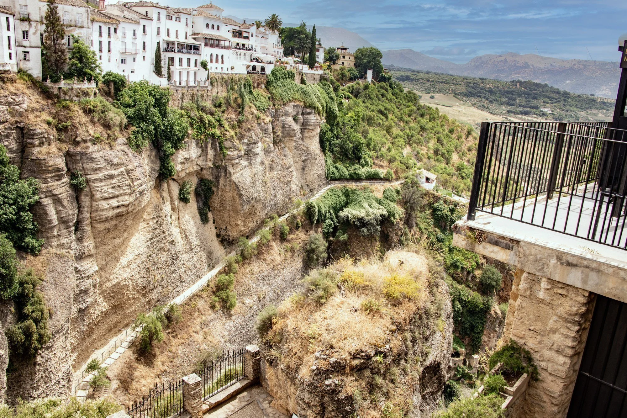MAC_4374 · El Tajo gorge from the bridge, Ronda, Spain