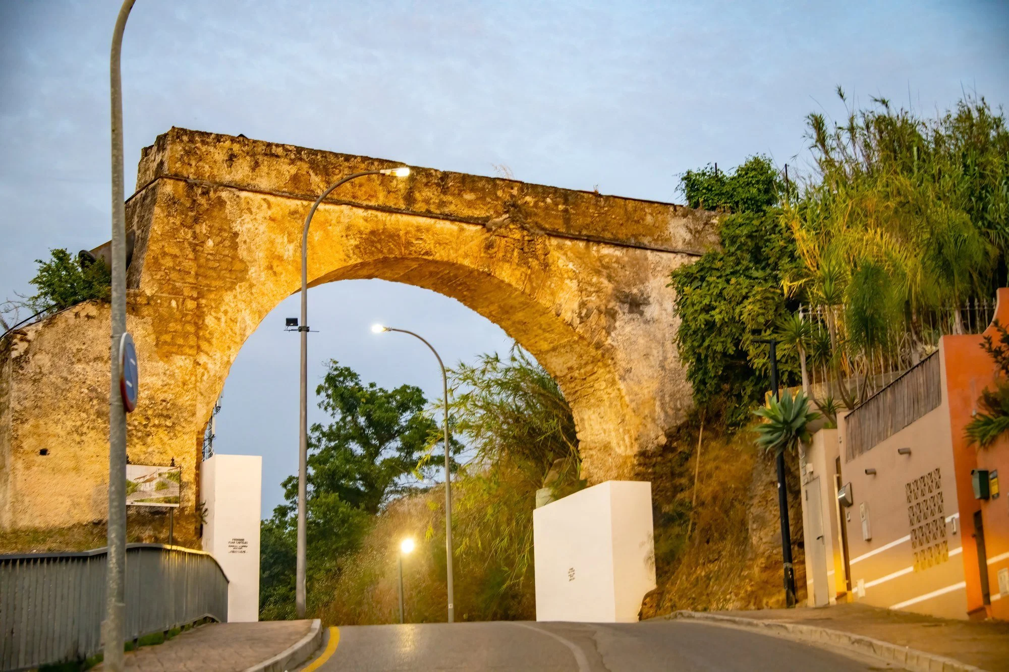 MAC_4316 · Old arch at dusk, Andalusia, Spain