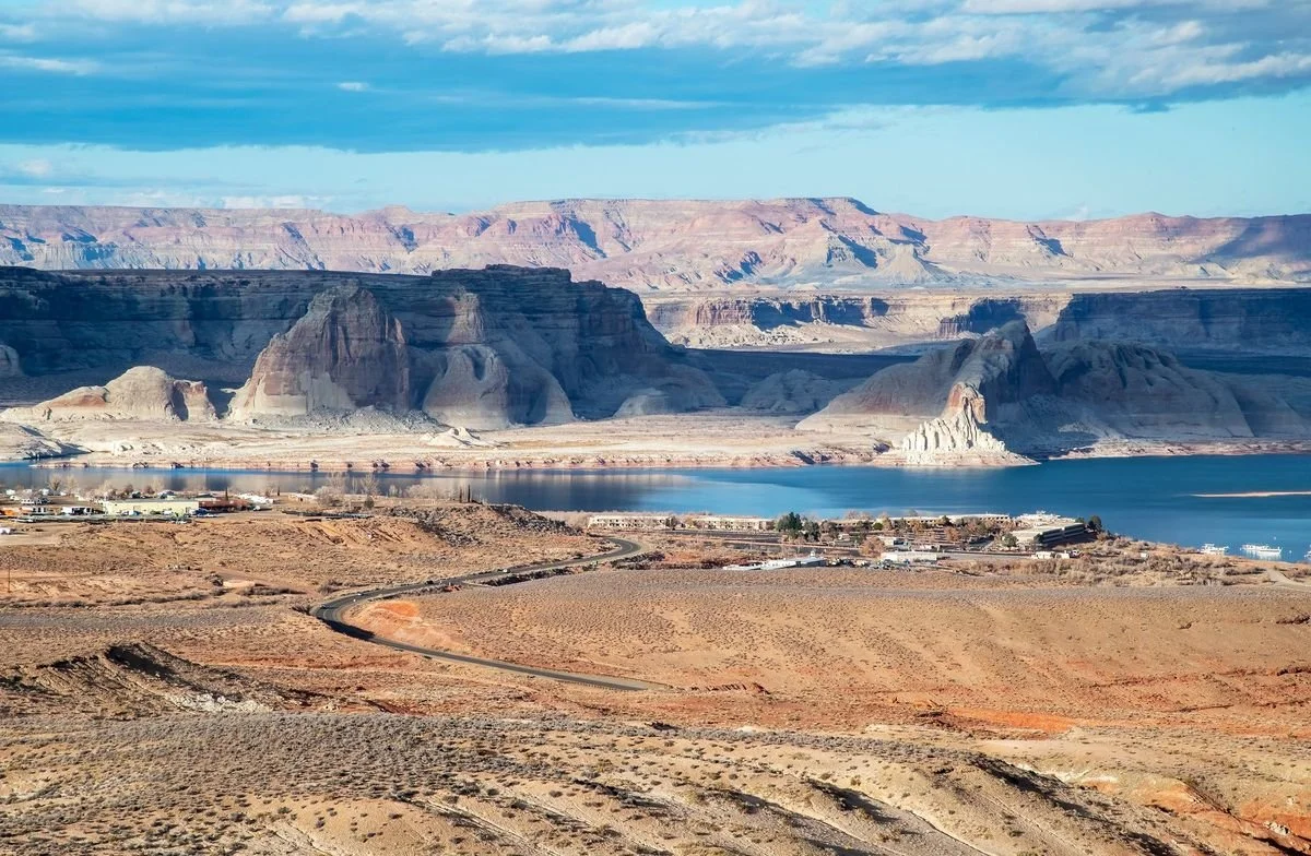 MMD_4552 · Lake Powell and mesas, near Page, Arizona