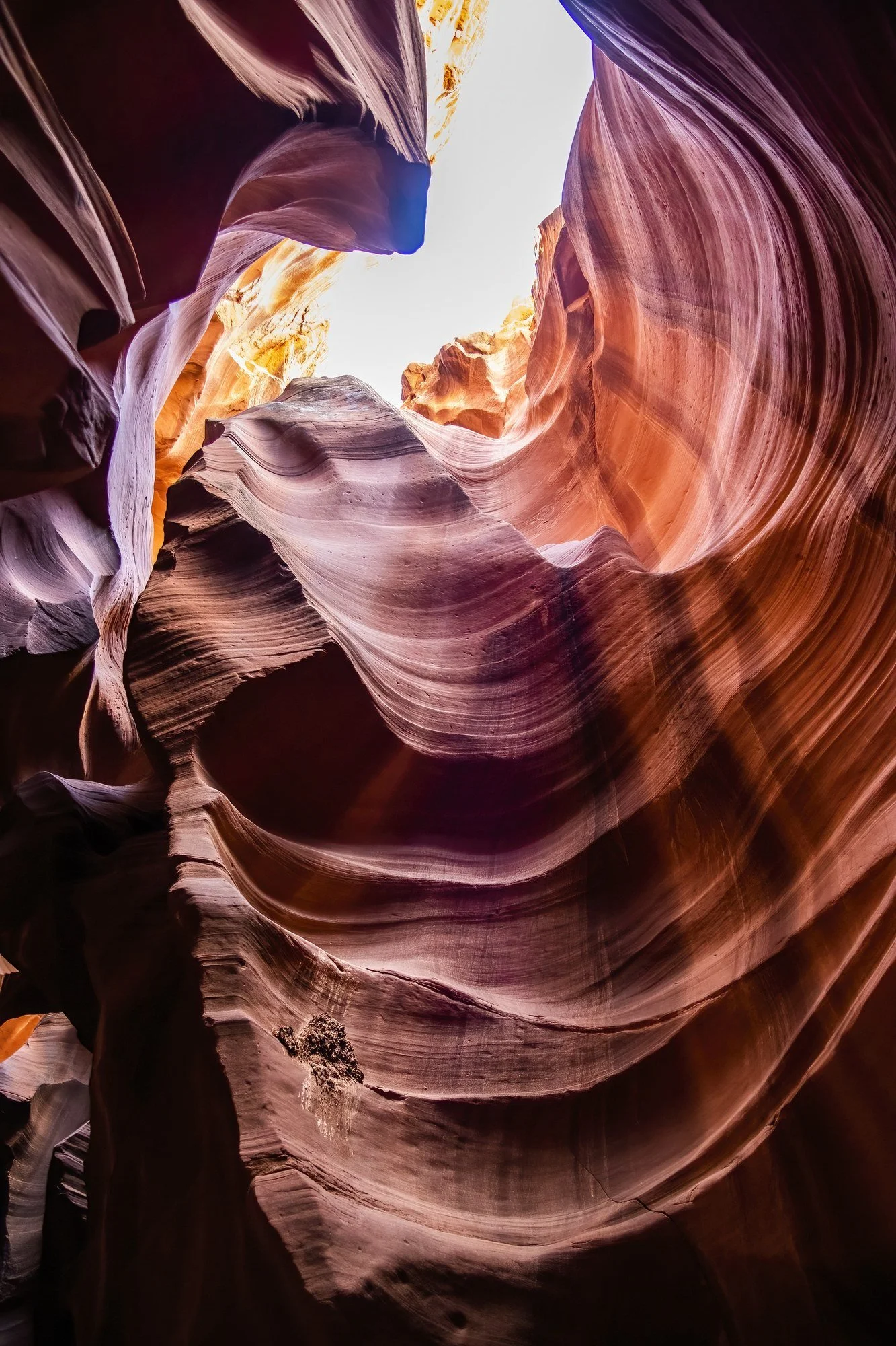 MMD_4383 · Violet walls, Antelope Canyon, Arizona