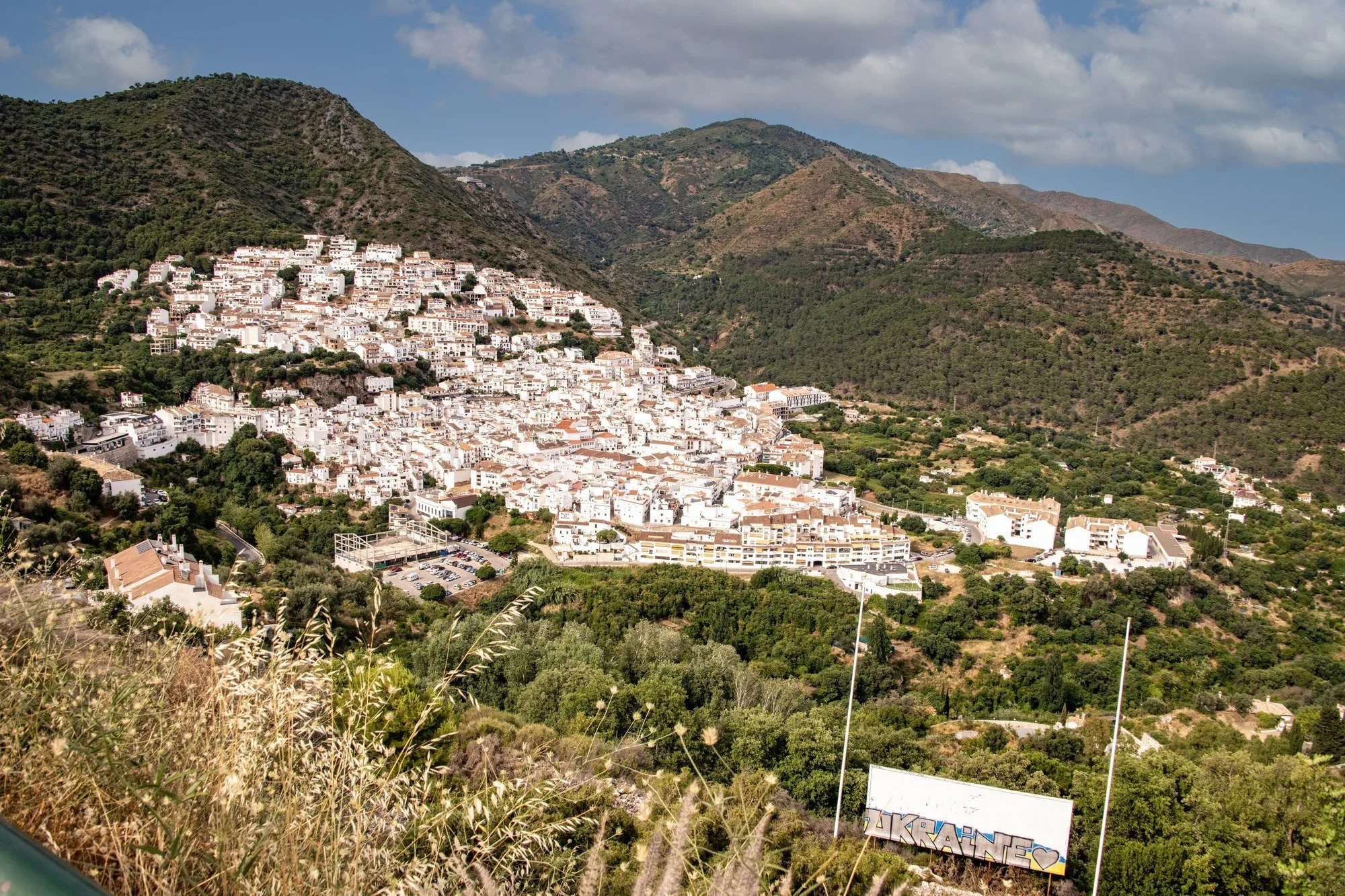 MAC_4331 · White village in the hills, Andalusia, Spain