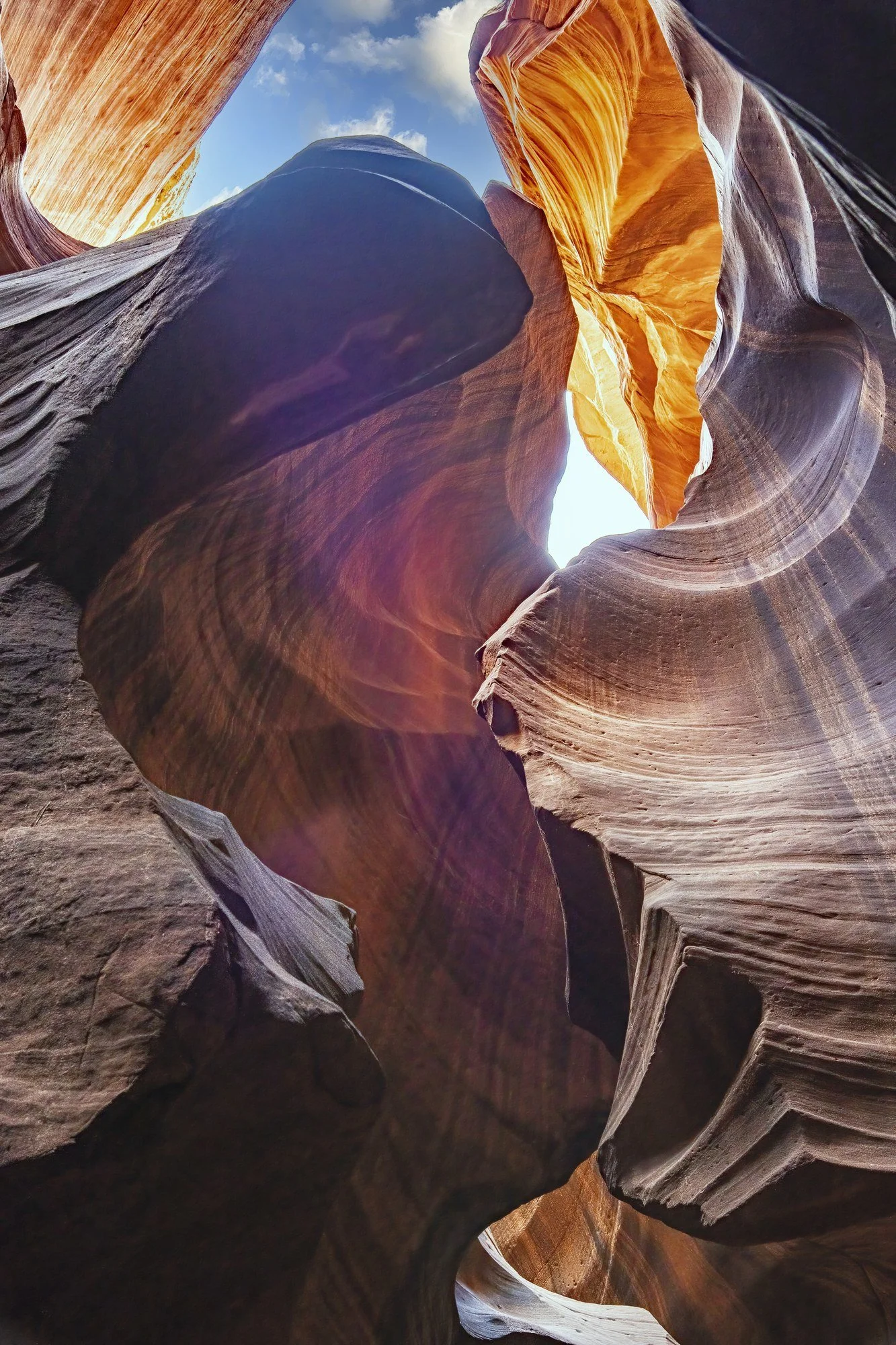 MMD_4393 · Canyon curves and glow, Antelope Canyon, Arizona