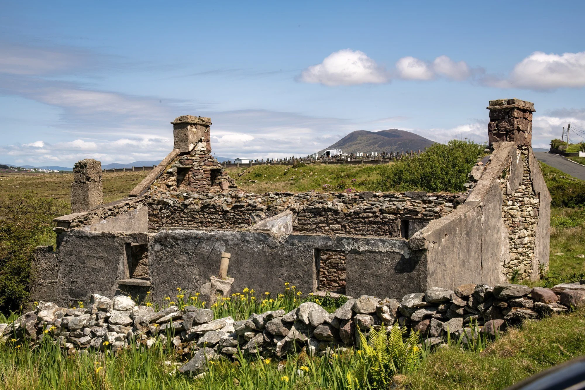 MAC_5250 · Roofless famine cottage, Co. Mayo