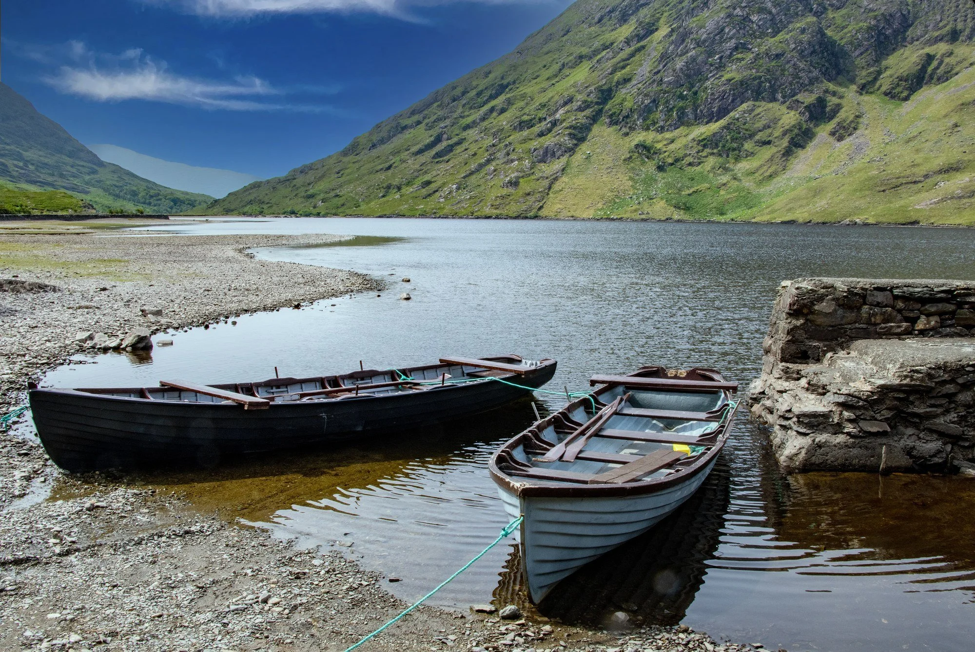 MAC_0612 · Rowing boats on Doolough, Co. Mayo